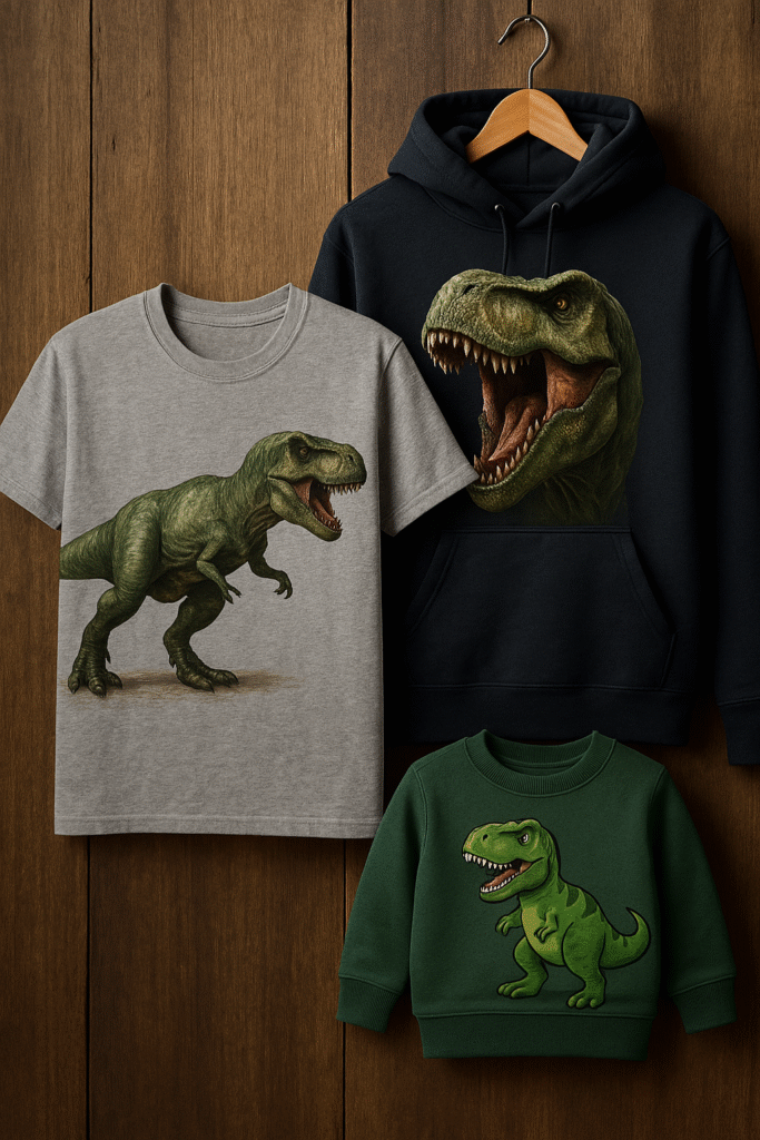 ropa de dinosaurios Ropa de dinosaurios en Dinomanía
